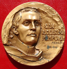RARA Medaglia di San Riccardo Pampuri medico 1989 Ordine Ospedaliero di San Giovanni