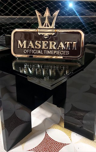 Maserati targa espositiva - targa,