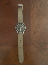 Circa orologio subacqueo marino 1956 vintage con cinturino cachi Codura