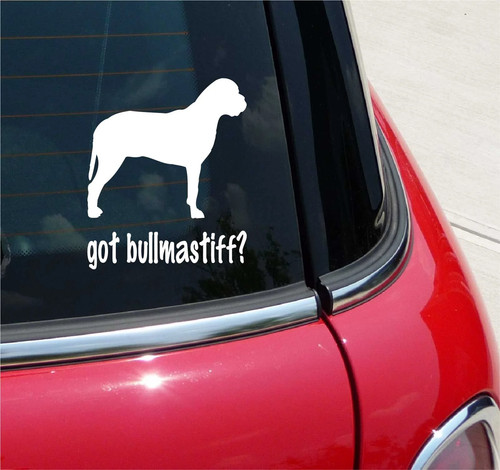 Got bullmastiff adesivo - got, bullmastiff?