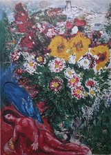 Marc chagall le bouquet - chagall,