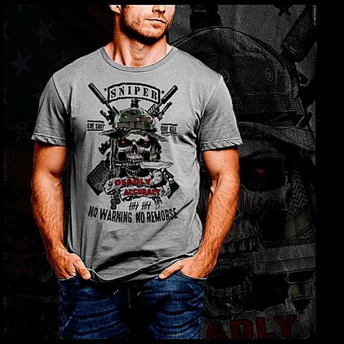 Sniper shirt military - sniper, t-shirt