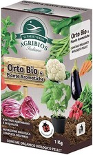 Agribios Concime ORTO BIO e AROMATICHE 1 KG pellet nutrizione completa