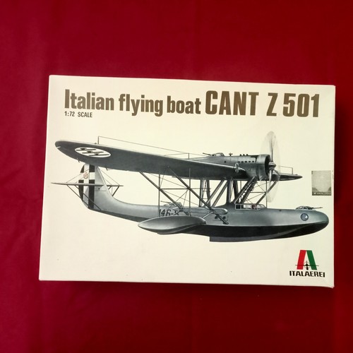 Italian flying boat - flying, z