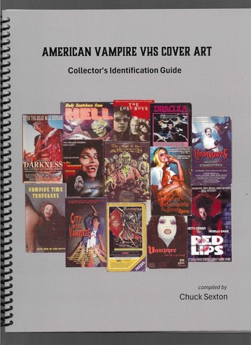 American vampire vhs cover - vampire, art