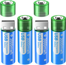 Batterie Ricaricabili USB AA
