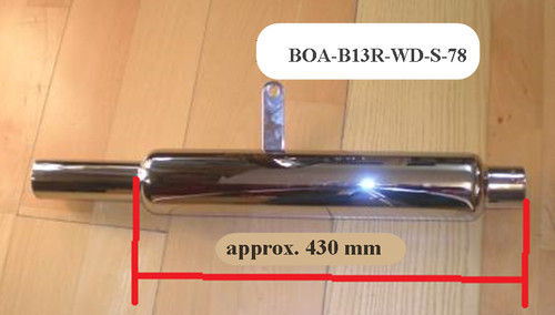 Silenziatore bsa m20 telaio - bsa, m20,