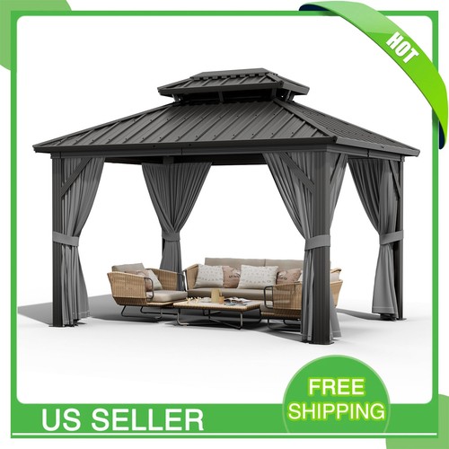 10x12ft heavy duty gazebo - heavy,