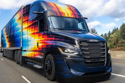 Freightliner super truck - super, ii