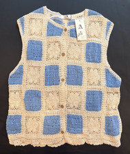 Gilet all'uncinetto con