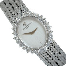 Abito da cocktail donna Vacheron Constantin fabbrica diamanti oro bianco 18 kt 1970