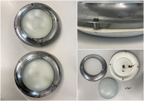 Coppia applique lampada - coppia,