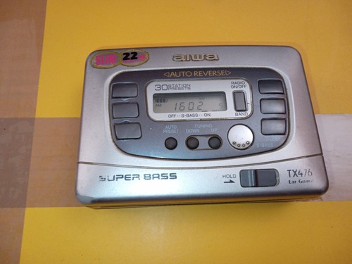 Walkman aiwa tx476 - walkman, hs-tx476