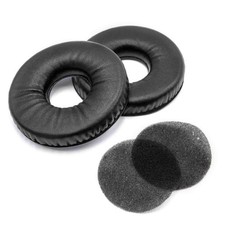 2 Cuscinetti auricolari per AKG K141 Studio K142 nero lucido