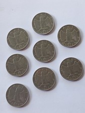 1 Lira 1940 Vittorio Emanuele III (Terzo) Aquilotto. Stock Da 8 Pezzi