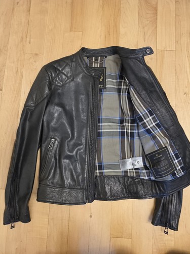 Belstaff outlaw leather jacket - belstaff,