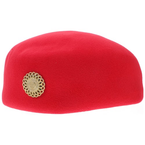 Cappello hostess rosso da - rosso,
