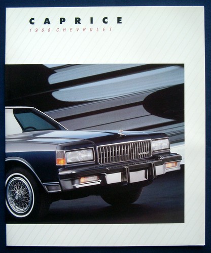 Brochure depliant 1988