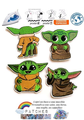 Patch yoda baby star wars - yoda,