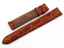 Cinturino Vetta 14mm Originale Marrone Stile Retrò Ricambio Orologi Donna NEW