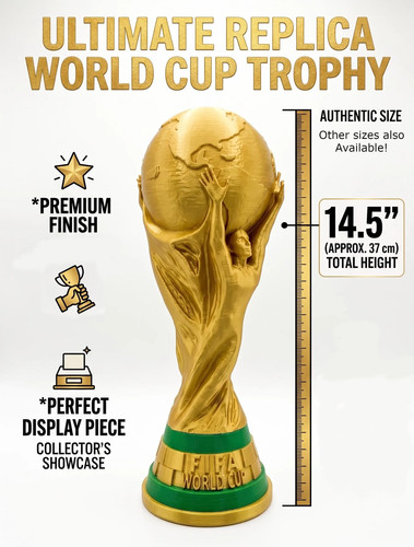 Trofeo replica mondiali calcio