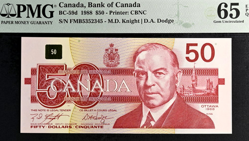 Banconota dollari bank - banconota, 50