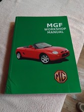 MG MGF 1995-2000 Manuale Officina di Fabbrica Ottime Condizioni Free Post Serie K VVC MPi 1.6 1.8