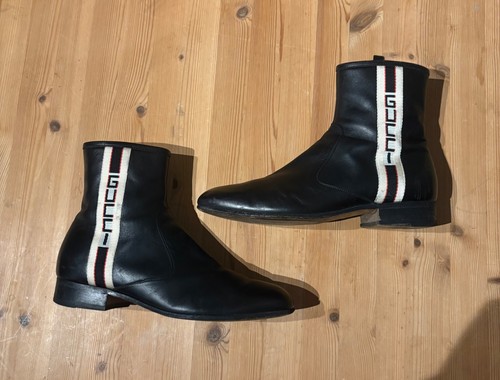 Gucci stripe boots - stripe,