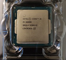 Intel core 6600k - core, i5-6600k