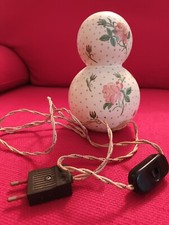 CERAMICA LENCI Originale - LAMPADA ABAJOUR  vintage Funzionante 