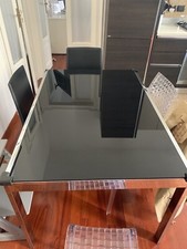 Calligaris Tavolo 130 allungabile A190vetro Temperato