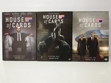 3 SERIE COMPLETE FILM DVD HOUSE OF CARDS KEVIN SPACEY STAGIONE 1 + 2 + 3