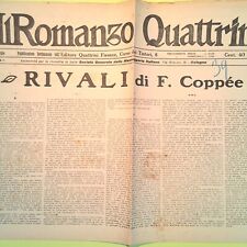 RIVALI COPPEE IL ROMANZO QUATTRINI LUGLIO 1920 N 438