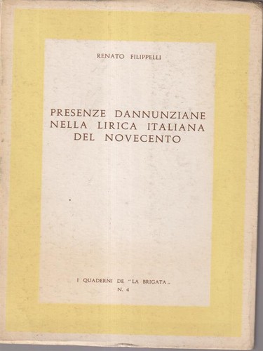 Presenze dannunziane nella - presenze,