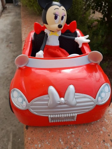 Disney minnie con auto coupè - auto,