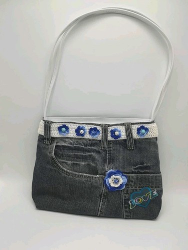 Borsa jeans riciclati - jeans, a