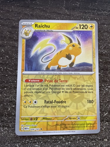 Raichu reverse pokémon - -,