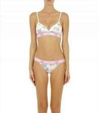 Set due pezzi slip reggiseno MOSCHINO COUTURE My Little Pony IT38 / US4 / XS PREZZO AL PUBBLICO $220