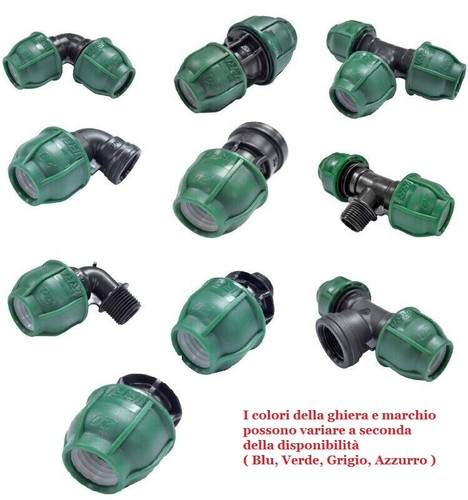 Raccordi tubo irrigazione tee - irrigazione,