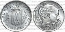 0242] REPUBBLICA DI SAN MARINO - 500 LIRE D'ARGENTO 1981 - LA PACE - FDC