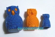 VECCHIO COMPONIBILE ANCIEN MONTABLE OLD KINDER FERRERO _ k93n24 matriosca gufo