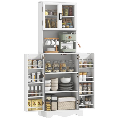 Homcom dispensa cucina con - homcom,