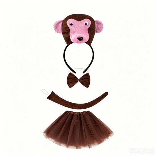 Costume scimmietta con - costume,