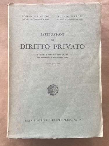 Istituzioni diritto privato - diritto,