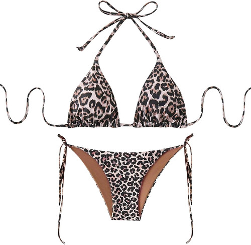 Bikini donna con stampa - bikini,