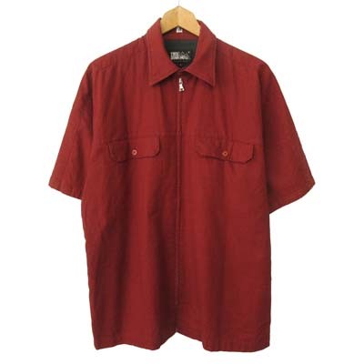 First down camicia full zip - down,