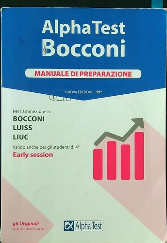 Alpha test bocconi - alpha,