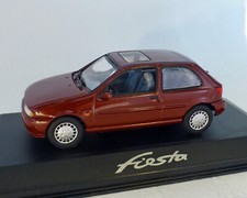 Ford Fiesta Dark Red, 1:43