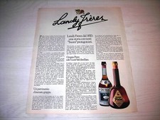 LANDY FRERES GRAPPA PIAVE DUBAC 1976 pubblicità/advertising