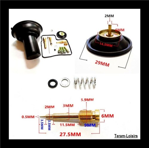 Kit riparazione carburatore - kit,